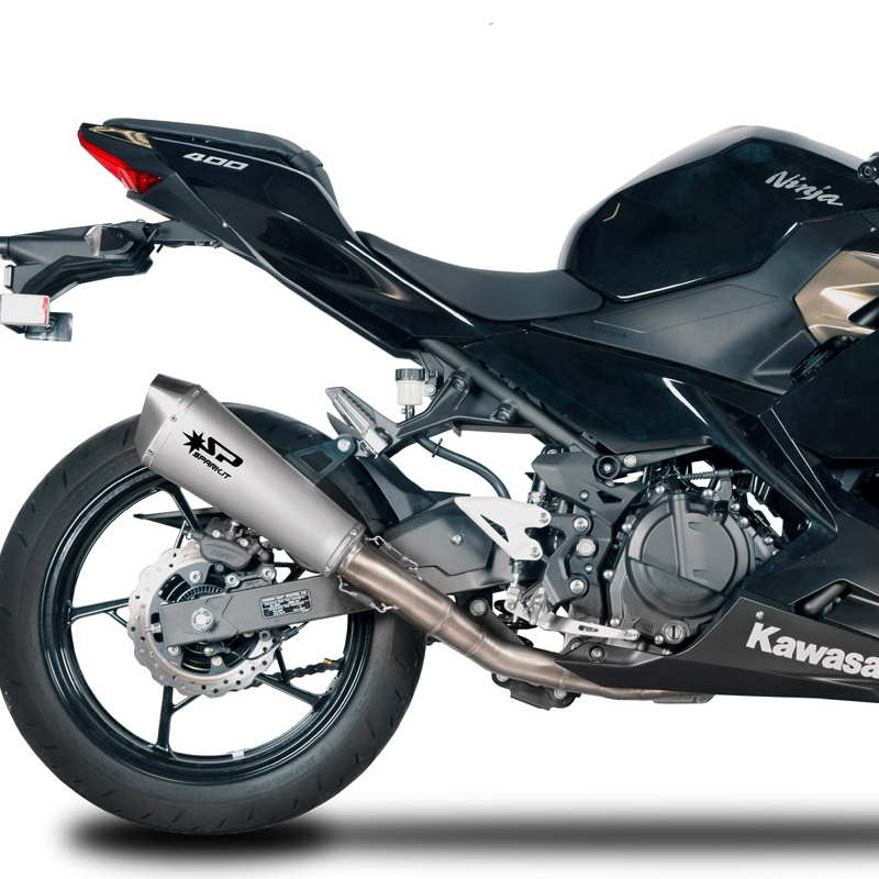 Escape completo Titanio Racing SPARK Kawasaki Ninja 400 18-23